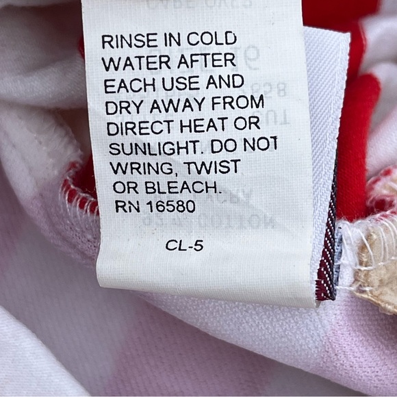 NWT Vtg Sporting Life Patriotic Nautical Style One Piece Swimsuit/Playsuit - 16 - Picture 9 of 9